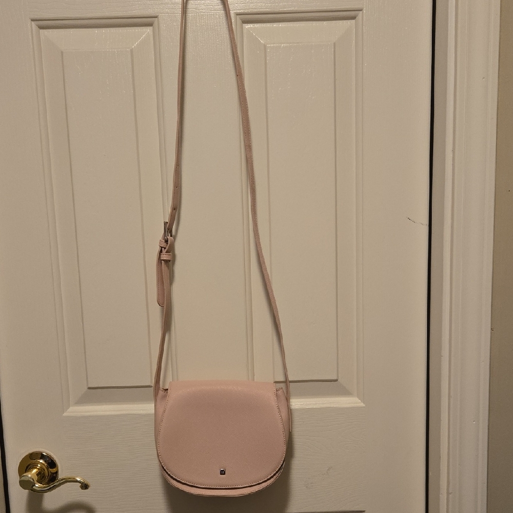 Elegant Pink Crossbody Bag
